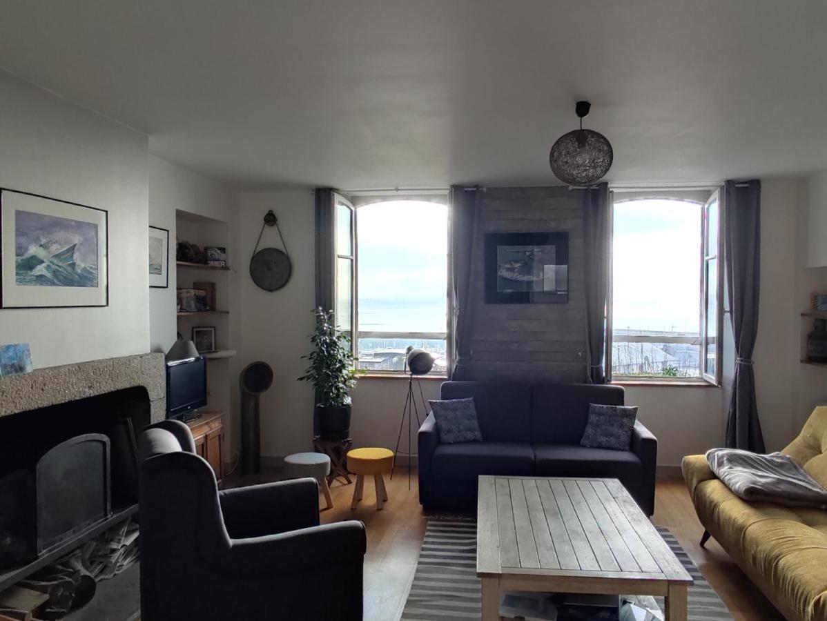 La Maison De L'Amiral Vue Sur Mer A Granville Kültér fotó
